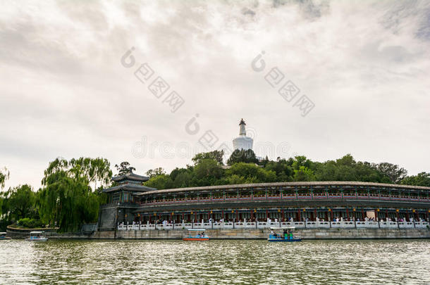 北京贝海公园夏季在北京，中国