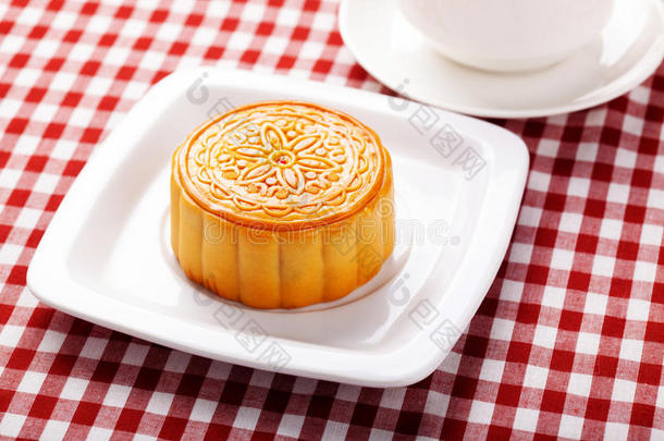 中国中秋节月饼节食品。