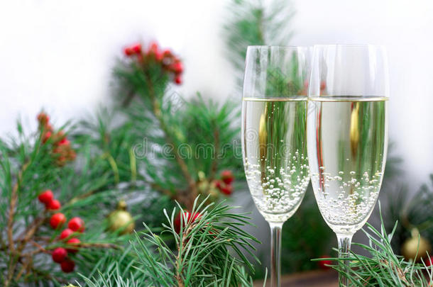 圣诞作文，香槟，松枝，红浆果，<strong>围棋</strong>