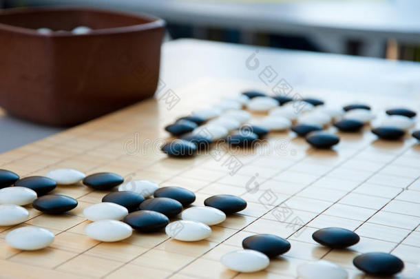 棋盘游戏的桌子上桌