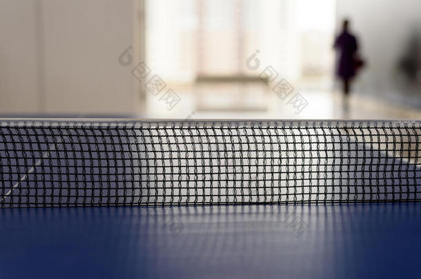 黑色乒乓球乒乓球网