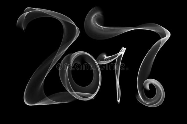 2017年摘要周年纪念日背景黑色