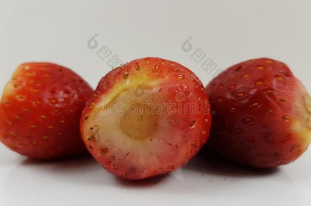 食物水果健康的草莓维生素