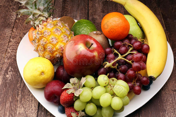 新鲜水果混合水果