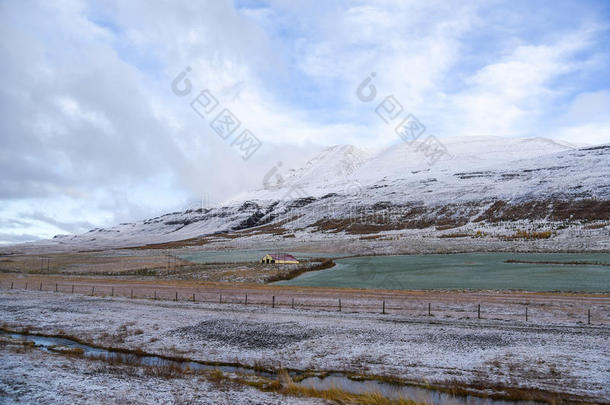 冰岛<strong>初冬</strong>的美丽景观