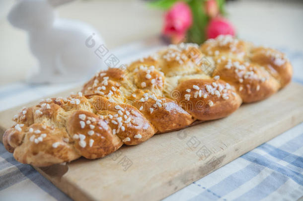 甜的德国复活节<strong>面包</strong>