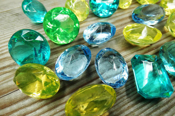宝石晶体蓝宝石宝石