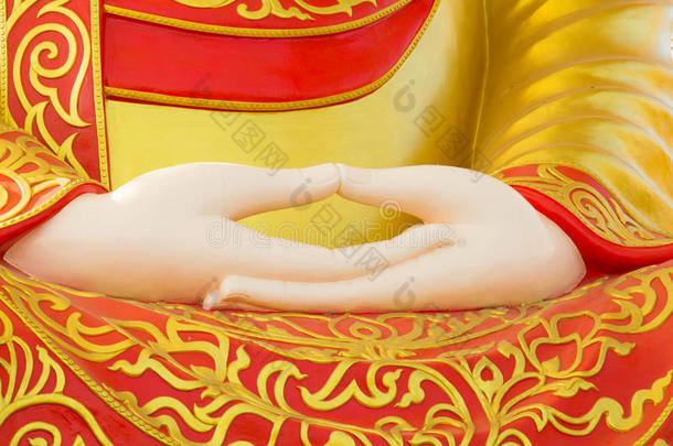 佛教<strong>中国风</strong>格的手在中国寺庙在菲萨努洛克，t