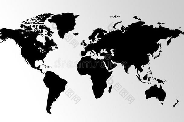 世界地图背景