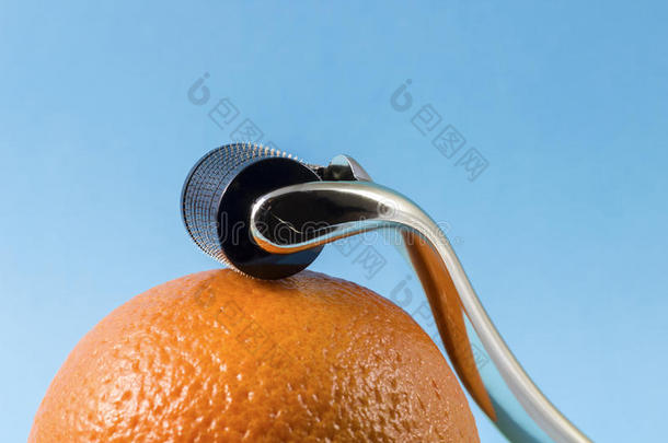德玛辊用于橙色医用微针治疗