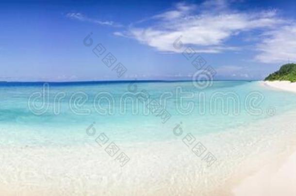 360度环礁海滩异国情调的假日