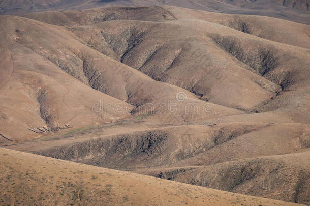 令人大为惊奇的令人惊叹的美丽的富尔特文图拉地质