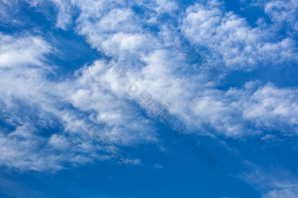 云与蓝天，自然纹理