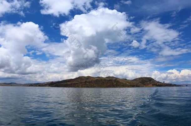 湖的的喀喀湖,秘鲁