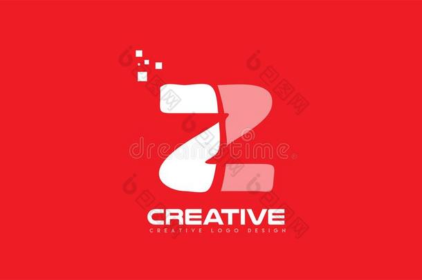 字母表信英语字母表的第26个字母红色的科技白色的标识公司设计偶像