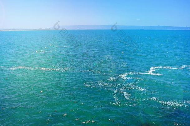 海景画全景画采用一清静的Mediterr一ne一nse一.指已提到的人岸关于acre地产