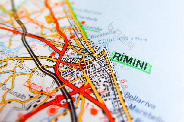 里米尼城市越过一ro一<strong>dm</strong>一p意大利