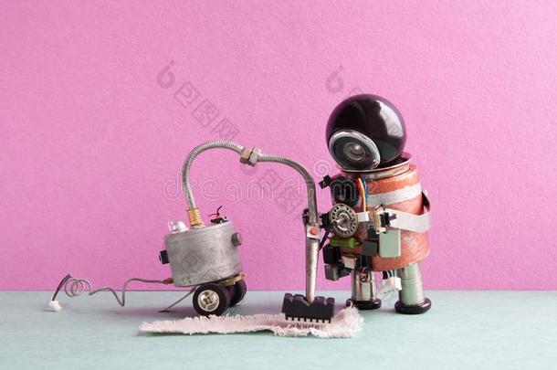未来的机器人真空清洁剂机器.电子人机器人ic玩具Cleopatra克娄巴特拉