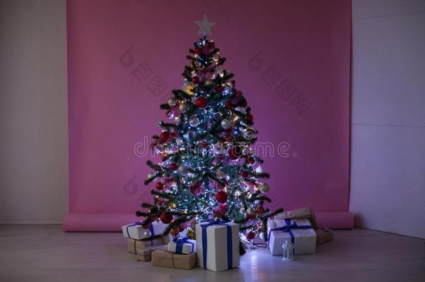 圣诞节装饰圣诞节树礼物圣诞节