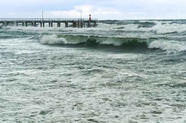 海,暴风雨,波,暴风雨s,暴风雨,气旋,波罗的海的