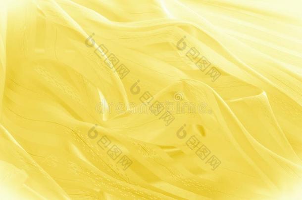 背景质地,模式.黄色的丝织物和一光structure结构