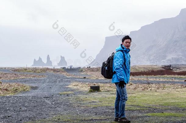 亚洲人旅行支票男人优势冰岛,梦想旅游
