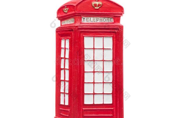 纪念品采用英格兰unknown不知道的.<strong>红色</strong>的伦敦废弃的电话盒.班