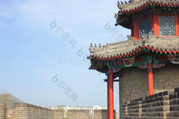 指已提到的人墙关于指已提到的人明王朝,Huludao,辽宁,中国,Xingchen