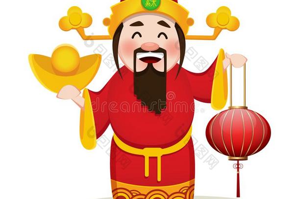 中国人上帝关于财产佃户租种的土地传统的灯笼
