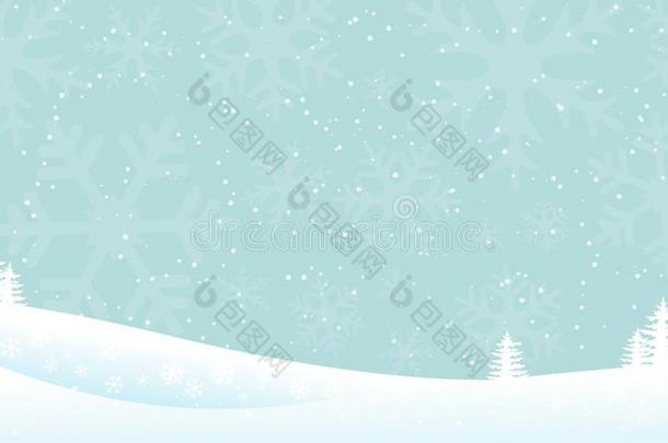 假日冬光亮的<strong>风景背景</strong>和落下雪,英语字母表的第20个字母