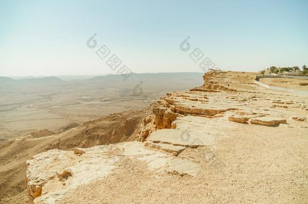 风景优美的户外的风景关于内盖夫沙漠