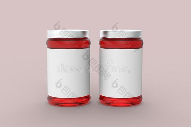 果酱罐子愚弄在上面隔离的向软的彩色粉笔背景.3英语字母表中的第四个字母illustrat