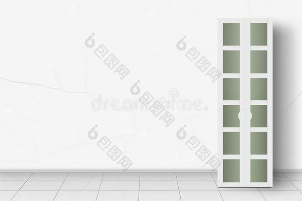 家家具关于内部-现代的衣柜采用前面关于白色的wickets三柱门