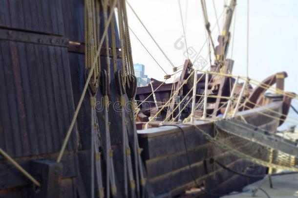 老的在历史上重要的木制的船打赌出局采用瓦内姆Ã¼濒死<strong>体验</strong>采用指已提到的人海港一