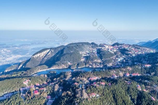 空气的看法关于庐山山