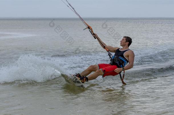 冒险活动运动风筝海浪自由式