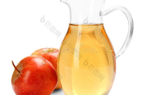 玻璃n.<strong>大</strong>罐和<strong>苹果</strong>醋和<strong>新鲜</strong>的成果