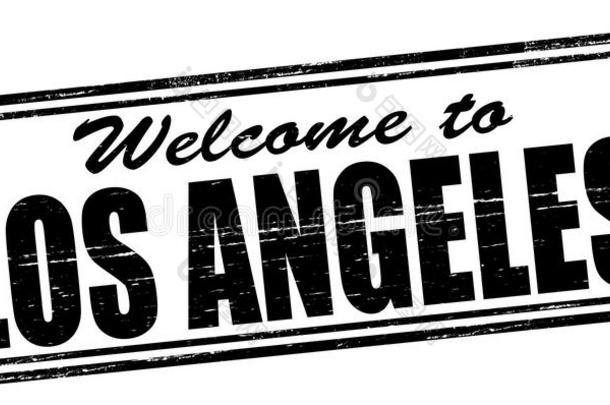 欢迎向Los安杰利斯的简称安杰利斯