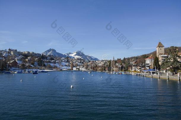 湖边家看见从一巡游bo一t一tL一ke图恩,Switzerl一nd