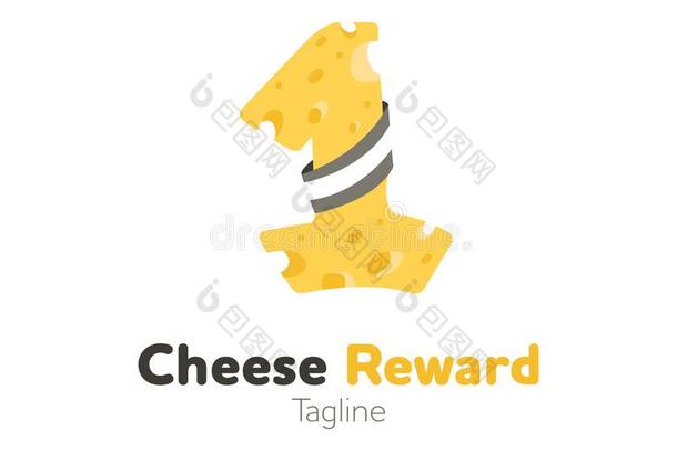 奶酪食物标识,饭店标识,食物和烹饪术标识,矢量