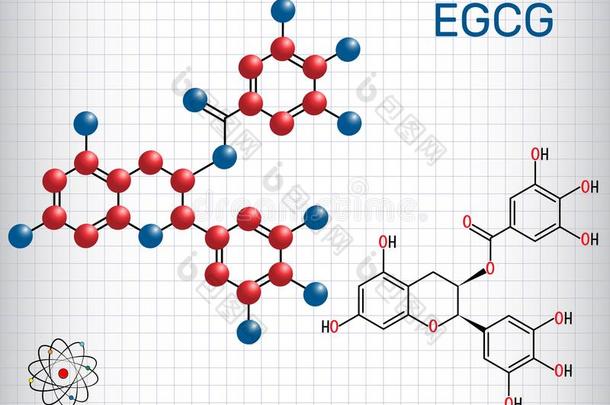 表┢儿茶素没食子酸EGCG,是（be的三单形式指已提到的人最大量的儿茶素我