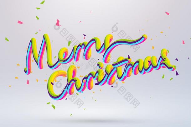 â愉快的圣诞节â<strong>字体设计</strong>,节日背景.