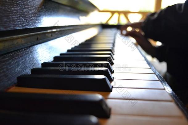 钢琴键盘-详述照片