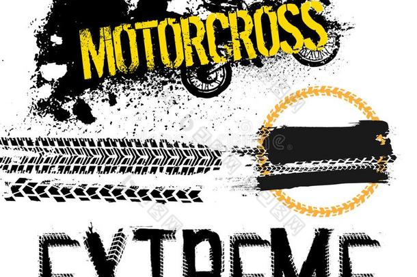 从落下-路motorcylecross跨国摩托车<strong>大赛</strong>放置