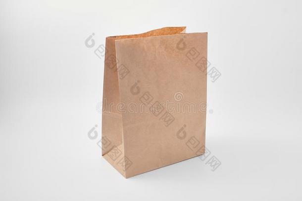 纸袋为食物乘积.快的食物包装