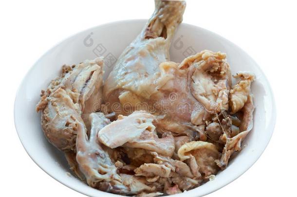 喝醉的鸡,煮熟的鸡尸体,喝醉的鸡肉采用英语字母表的第16个字母