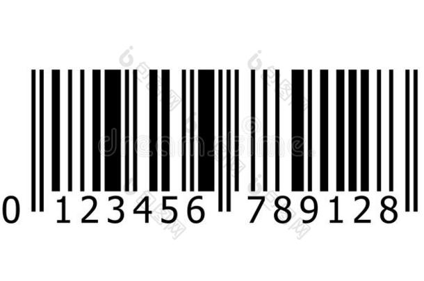条形码矢量偶像和算术或条行为准则扫描标签产品