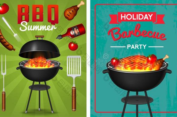 烤架<strong>烧烤</strong>原理放置隔离的向红色的背景.barbecue吃烤烧肉的野餐部分