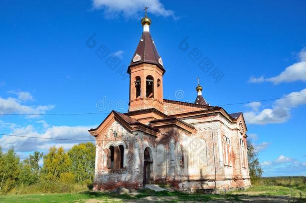 俄罗斯帝国,卡累<strong>利</strong>阿,教堂关于神圣的生活-礼物三人小组采用指已提到的人别墅