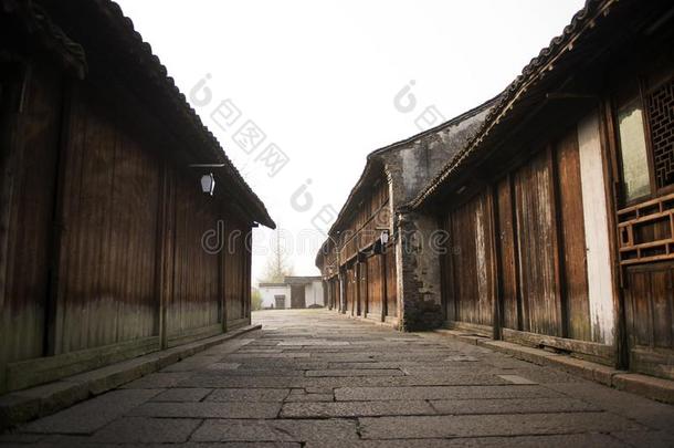 中国老的城市,乌镇.在历史上重要的ã风景.